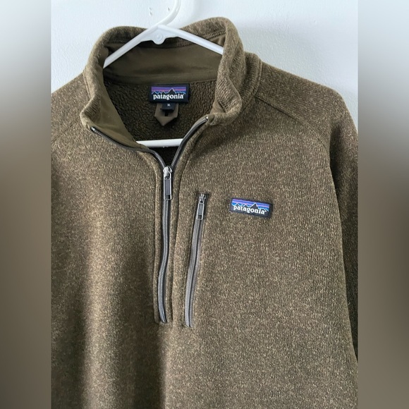 Patagonia Men’s Better Sweater 1/4 Zip Fleece Jacket Dark Walnut Size XL - Picture 5 of 7